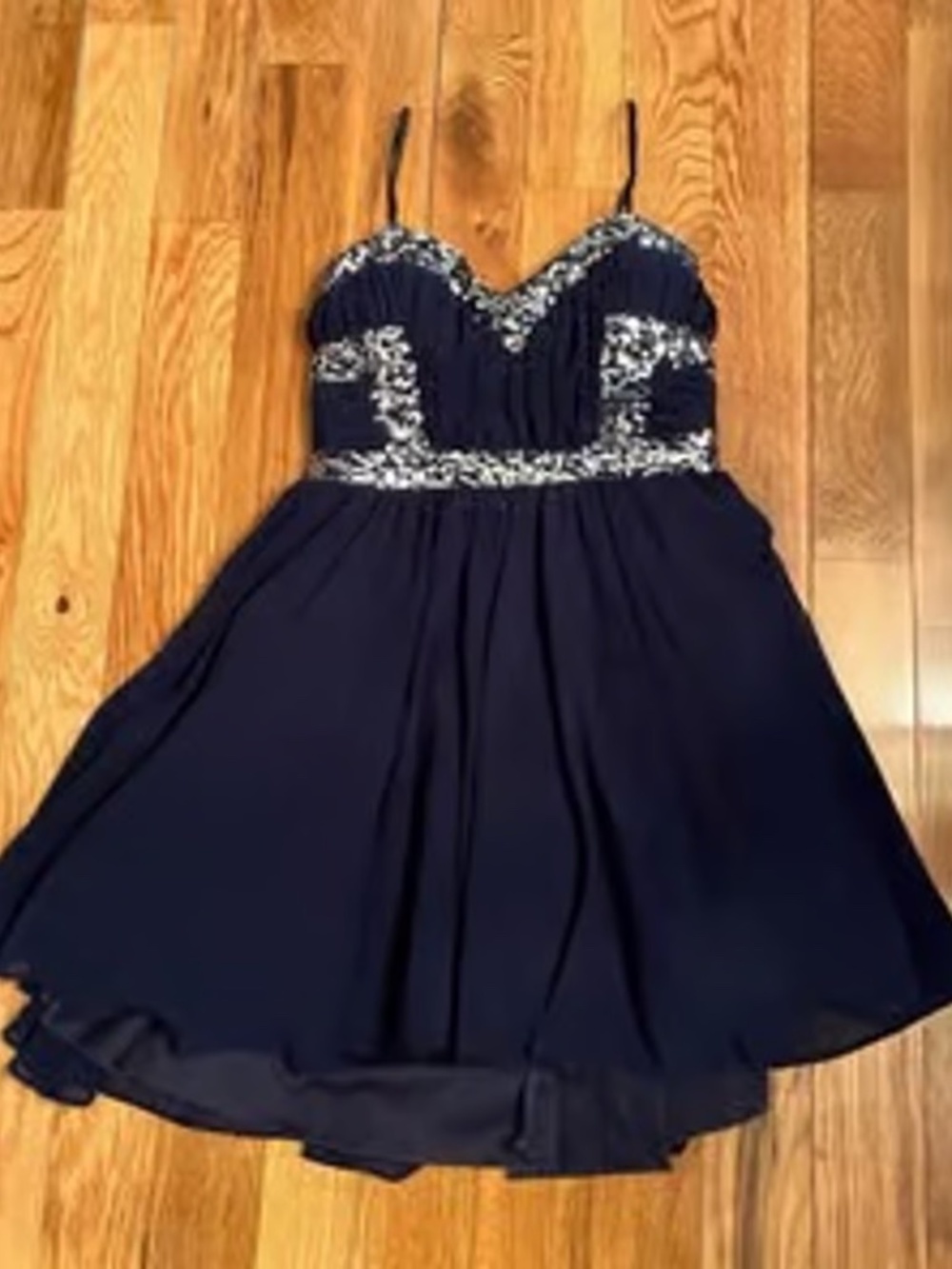 JODI KRISTOPHER SIZE 11 BALL GOWN PROM DRESS ABOVE KNEE HOMECOMING LOT5816*